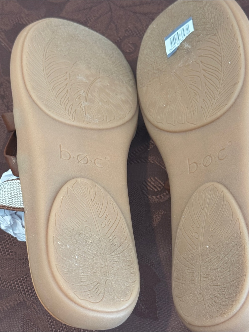 NWOT b.o.c. By Born slide on Sandals. Size 7 - Picture 9 of 14